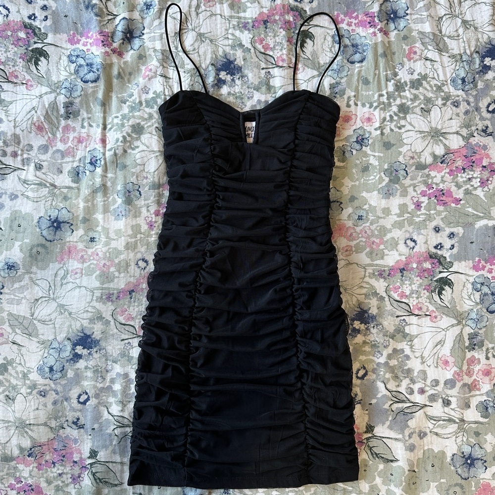 Princess Polly I want you mini dress black